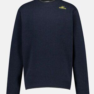 SUNLOVE  Polartec Thermal Crewneck Pullover Navy